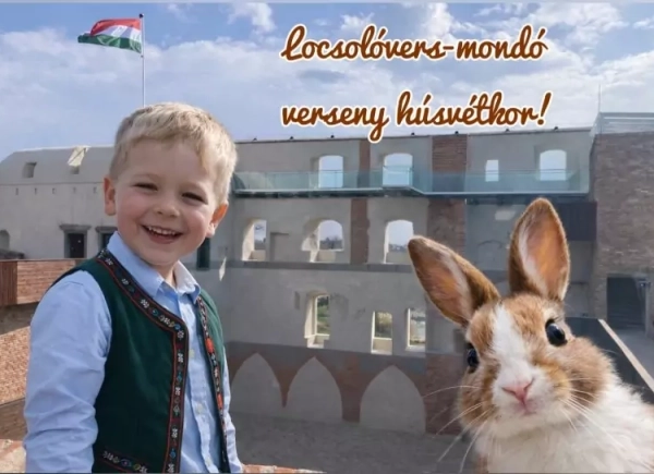 Locsolóvers-mondó verseny a várudvarban!